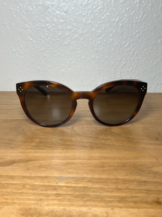 Chloe Round Tortoiseshell Sunglasses main image 5